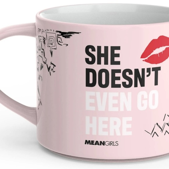 15oz Mean Girls Burn Book Mug - Pink - Picture 2 of 7